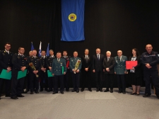 1. MAREC - SVETOVNI DAN CIVILNE ZAŠČITE, PODELITEV PRIZNANJ NOVA VAS 65 FOTO LJUBO VUKELIČ